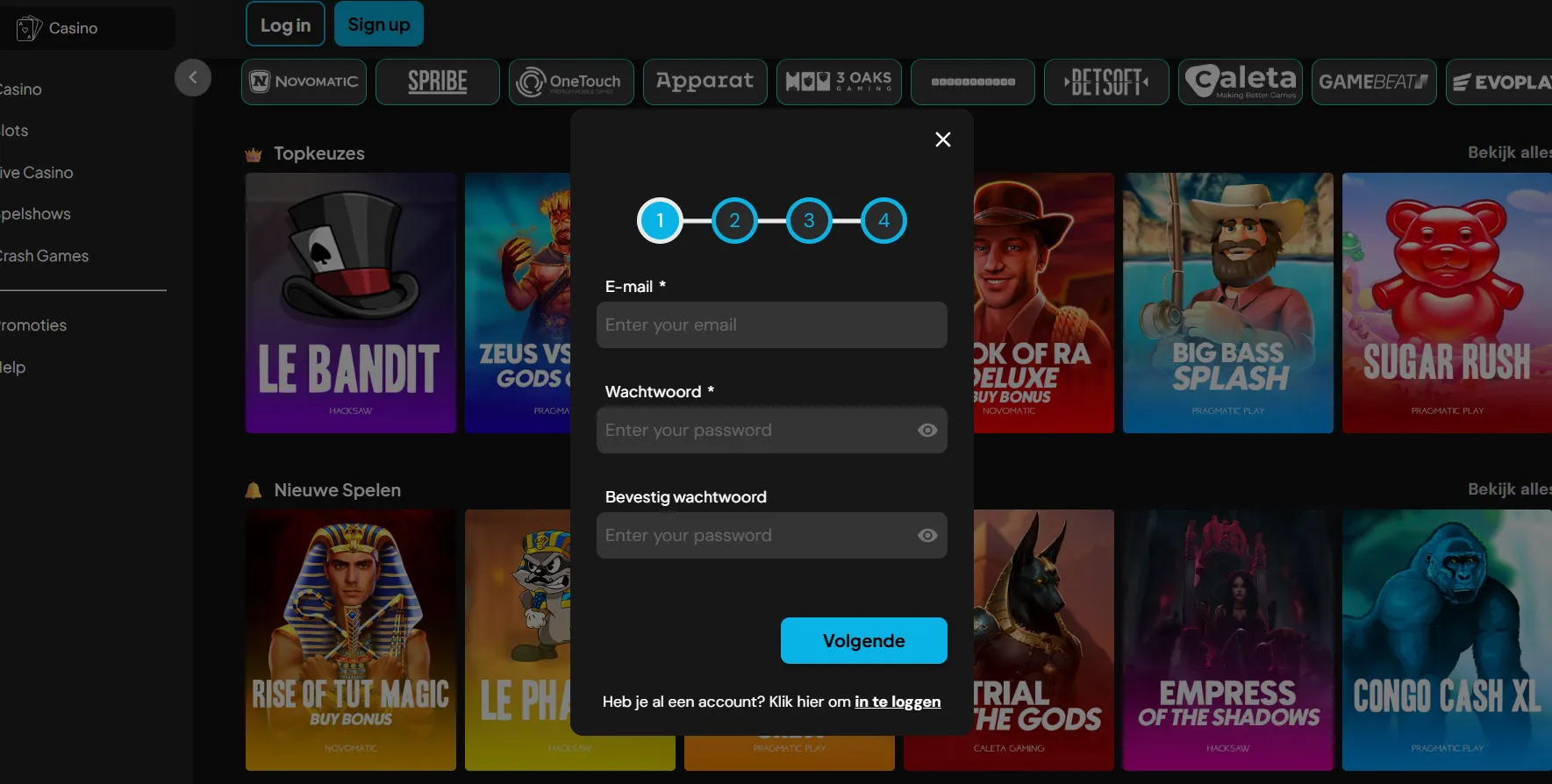 Snel registreren bij Speedy Spin Casino – account aanmaken in 1 minuut